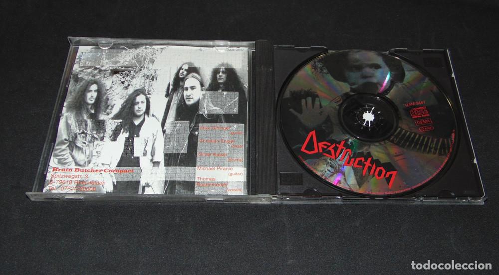 CDs de m&uacute;sica: DESTRUCTION &ndash; Destruction - CD EP REEDICION 1994 - Foto 5