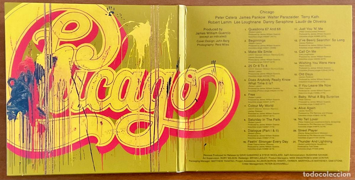 CDs de m&uacute;sica: CHICAGO - IX GREATEST HITS (EXPANDED) - Foto 3