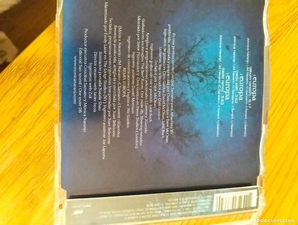 CDs de m&uacute;sica: M&oacute;nica naranjo europa - Foto 2