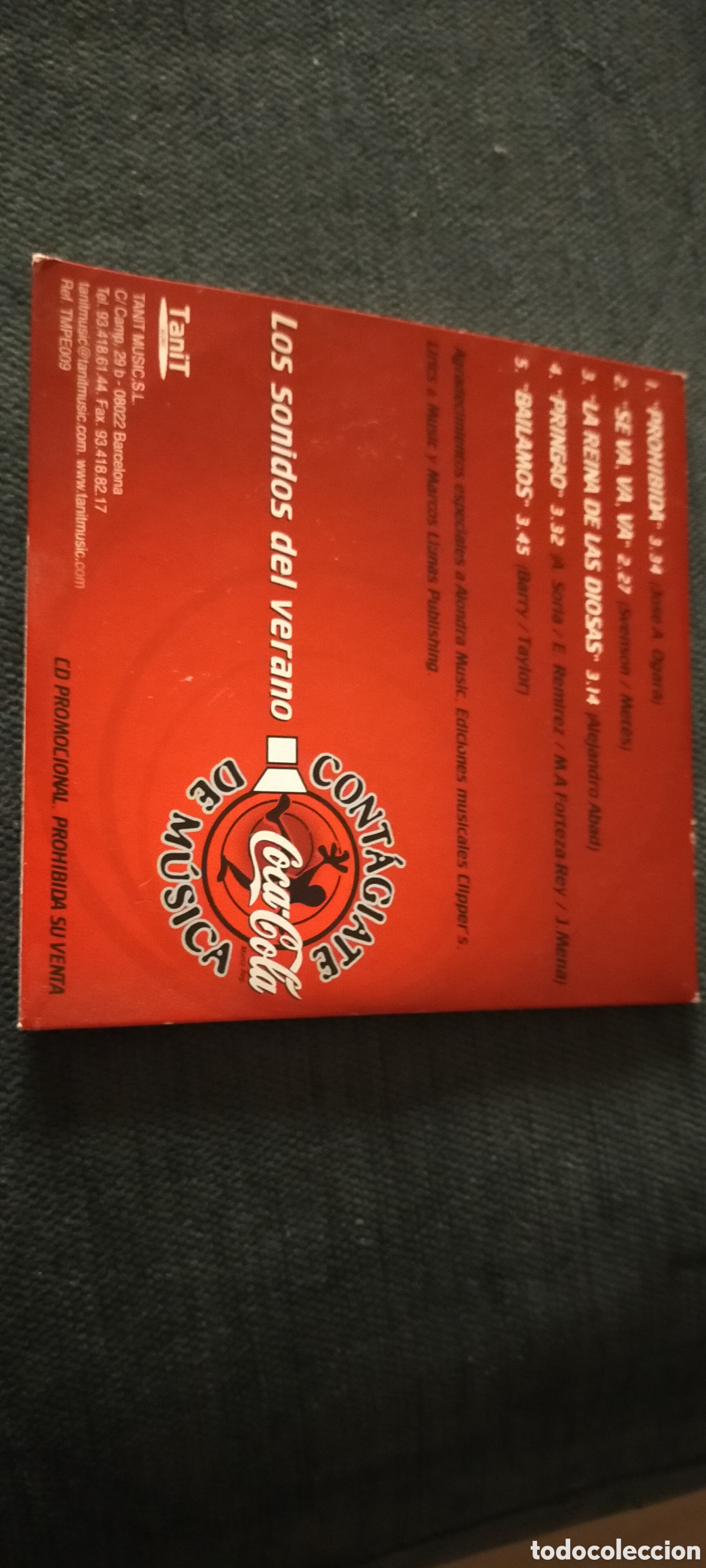 CDs de m&uacute;sica: CD Los Sonidos del Verano Coca-Cola - Foto 2