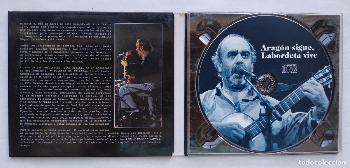 CDs de m&uacute;sica: LABORDETA. EN DIRECTO. CD&acute;s. - Foto 2