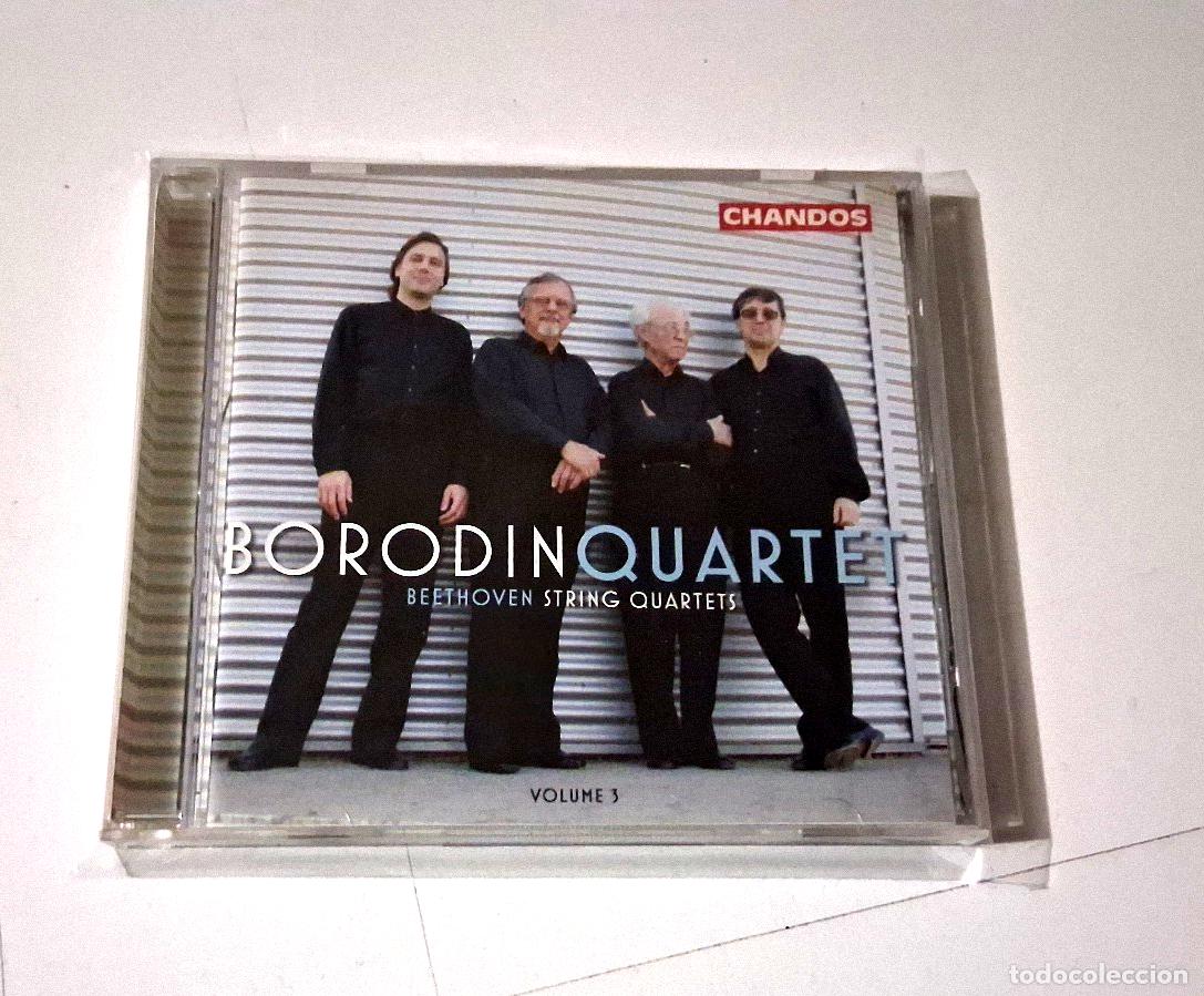 CDs de m&uacute;sica: BORODIN QUARTET &rdquo;BEETHOVEN STRING QUARTETS&rdquo; CD 12 TRACKS COMO NUEVO - Foto 1