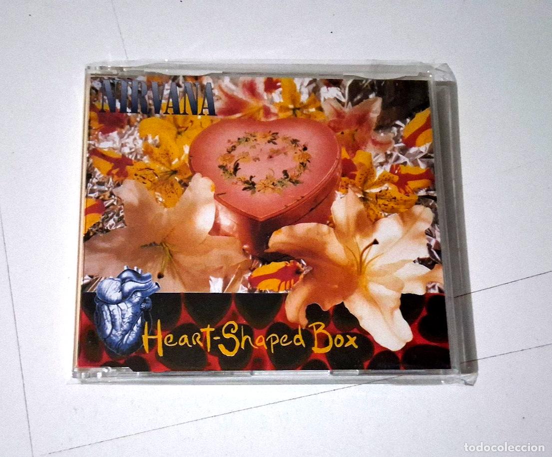 CDs de m&uacute;sica: NIRVANA &rdquo;HEART-SHAPED BOX&rdquo; CD 3 TRACKS SINGLE COMO NUEVO - Foto 1