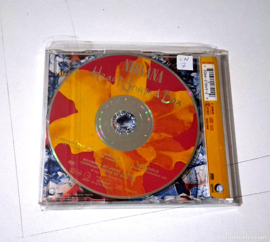 CDs de m&uacute;sica: NIRVANA &rdquo;HEART-SHAPED BOX&rdquo; CD 3 TRACKS SINGLE COMO NUEVO - Foto 2