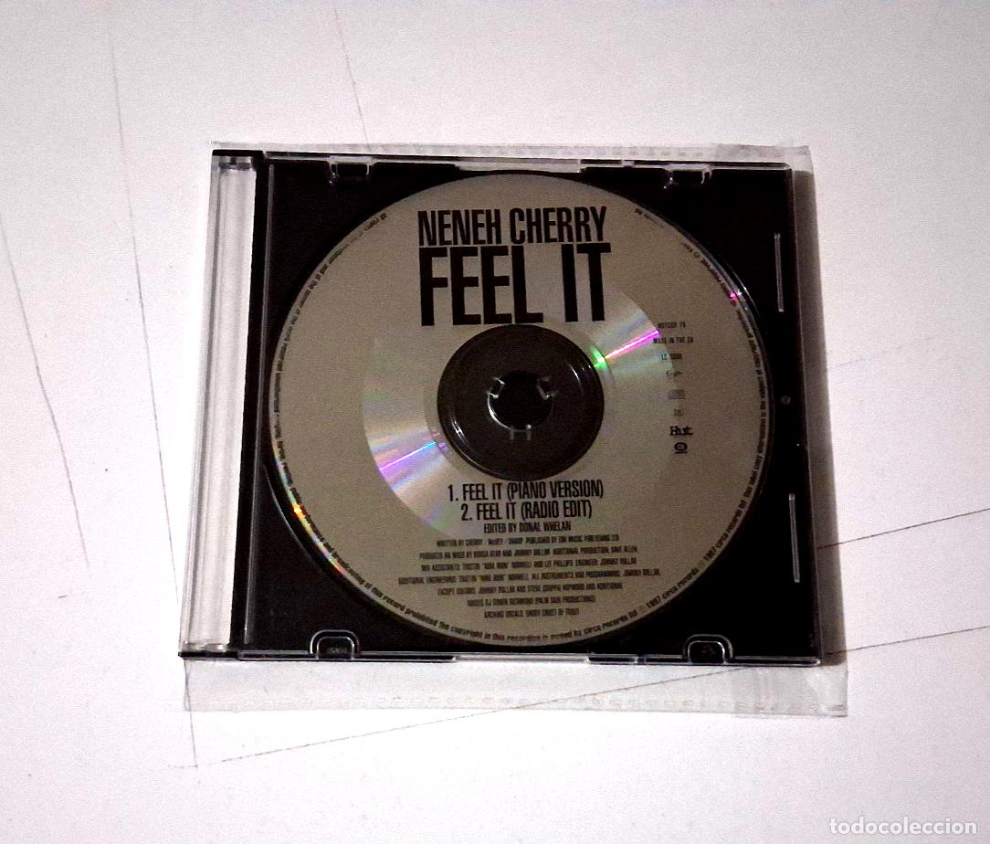 CDs de m&uacute;sica: NENEH CHERRY &rdquo;FEEL IT&rdquo; CD 2 TRACKS SINGLE - Foto 1