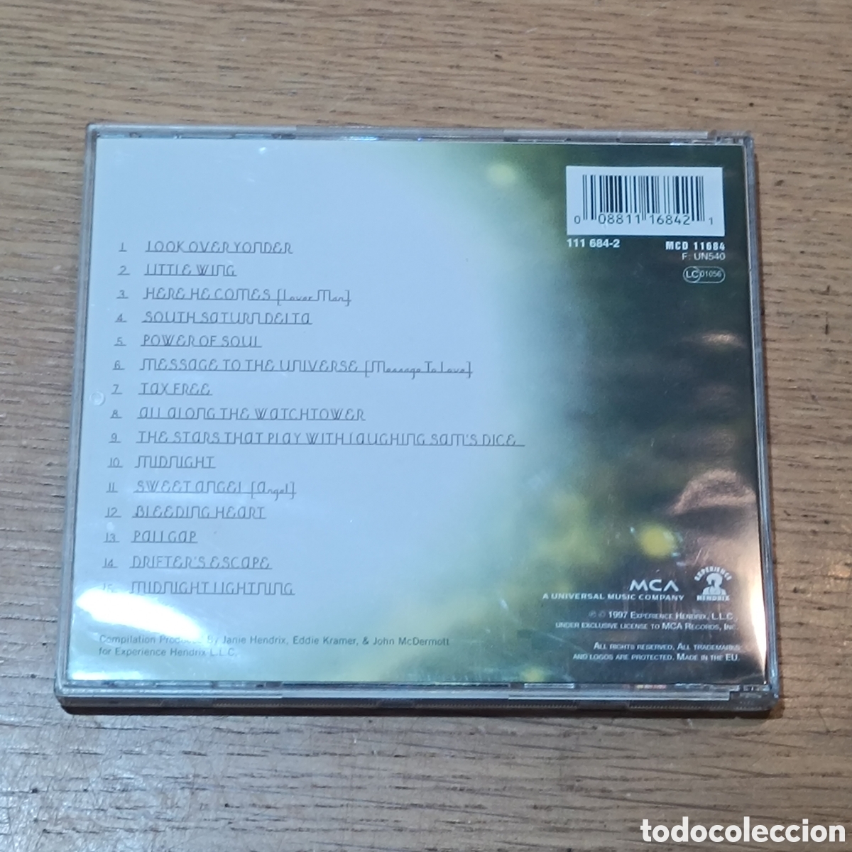 CDs de m&uacute;sica: Jimi Hendrix CD South Saturn Delta - Foto 2