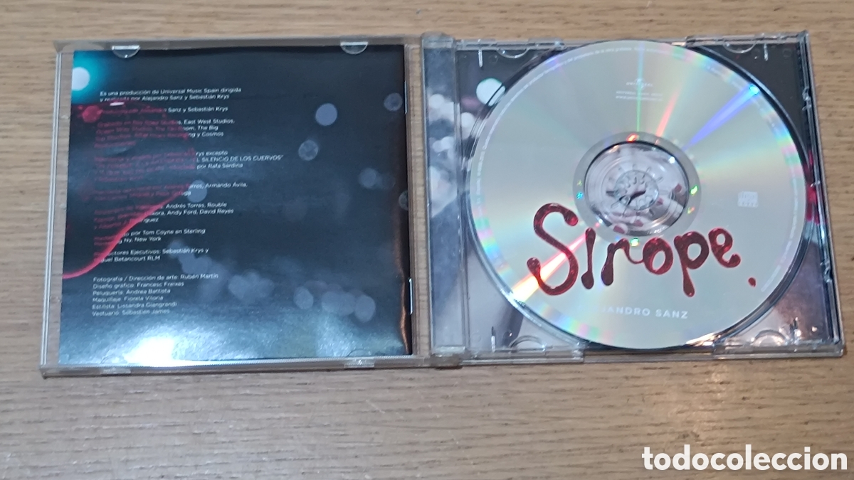 CDs de m&uacute;sica: Alejandro Sanz CD Sinope - Foto 3
