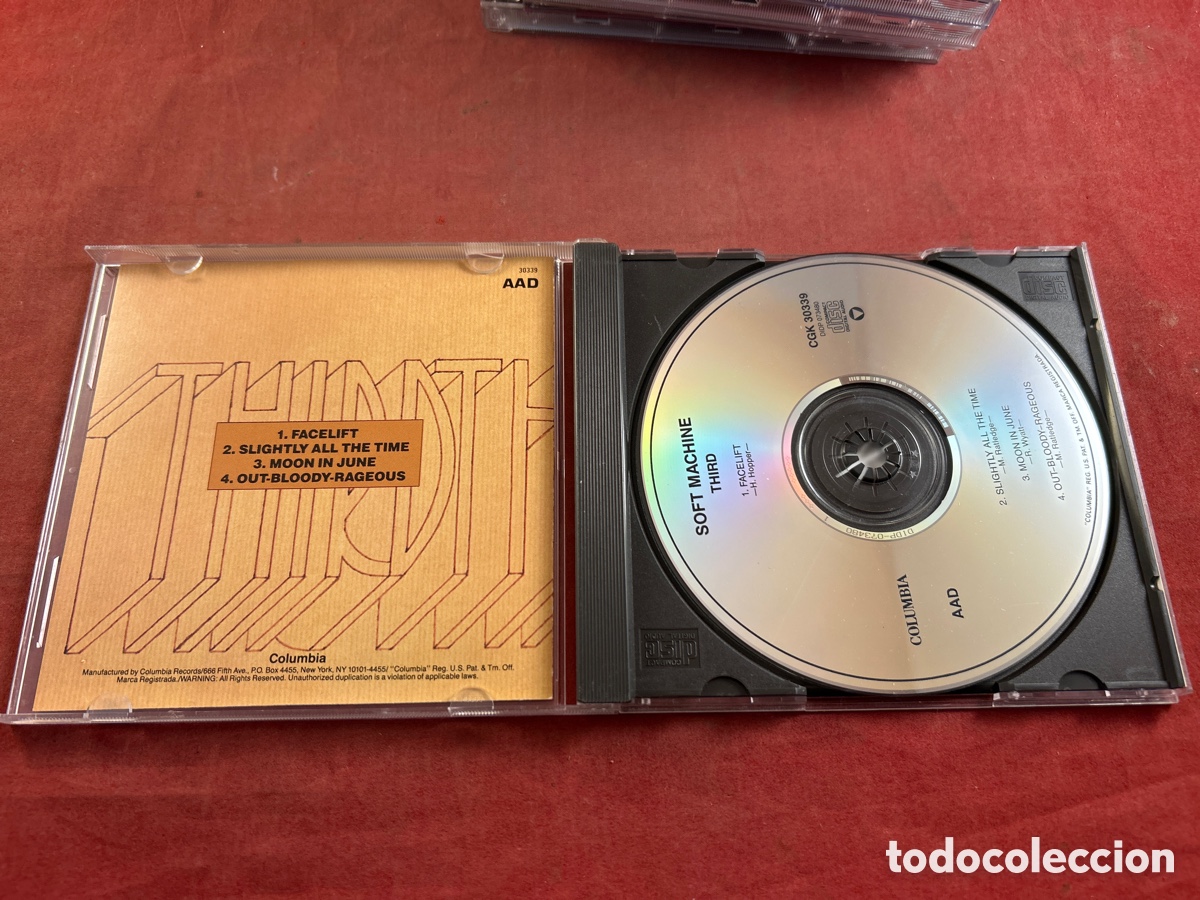CDs de m&uacute;sica: &aacute;lbum Third de la banda brit&aacute;nica Soft Machine - Foto 2