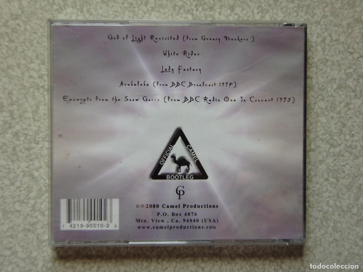 CDs de m&uacute;sica: CAMEL.GODSOF LIGHT..OFICIAL BOOTLEG...USA - Foto 2