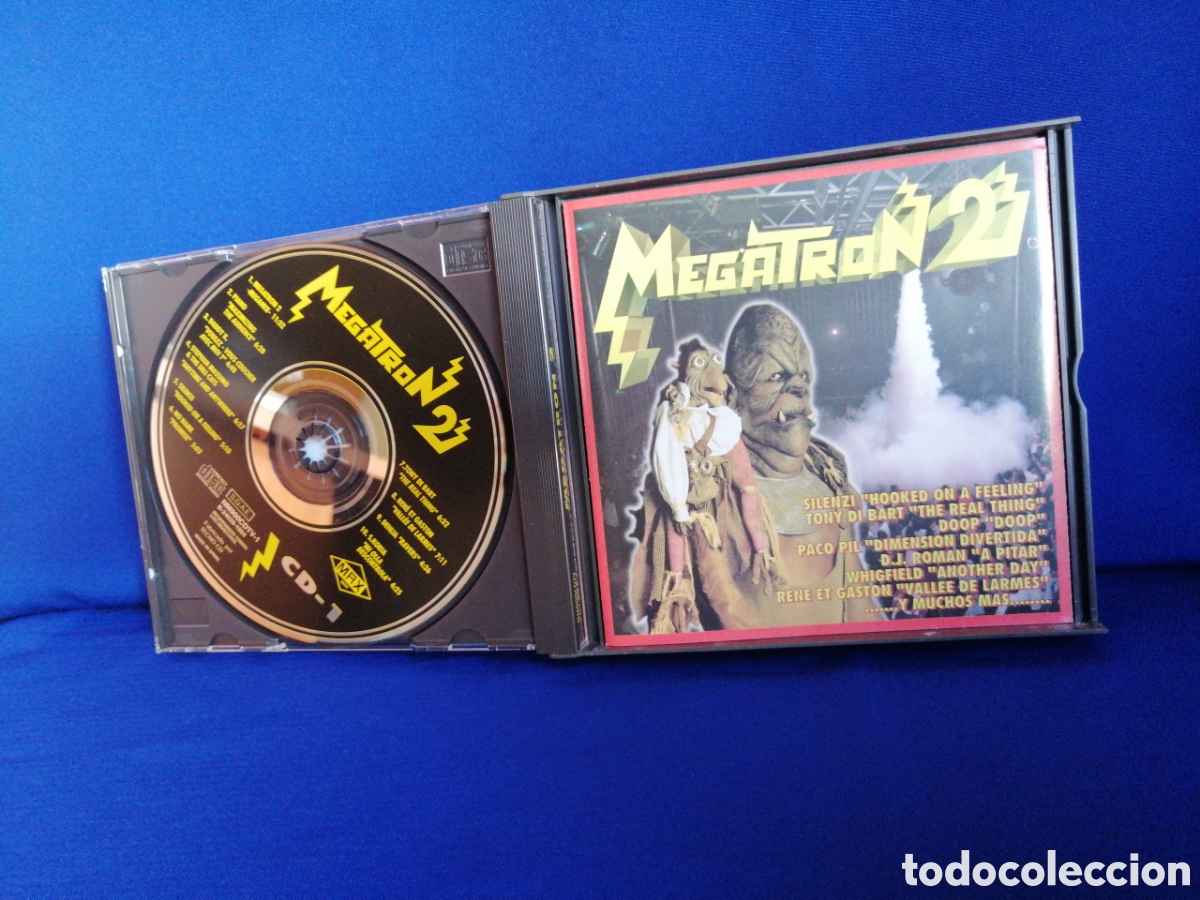 CDs de m&uacute;sica: MEGATRON 2 - DISCOTECA - DOBLE CD - Foto 2