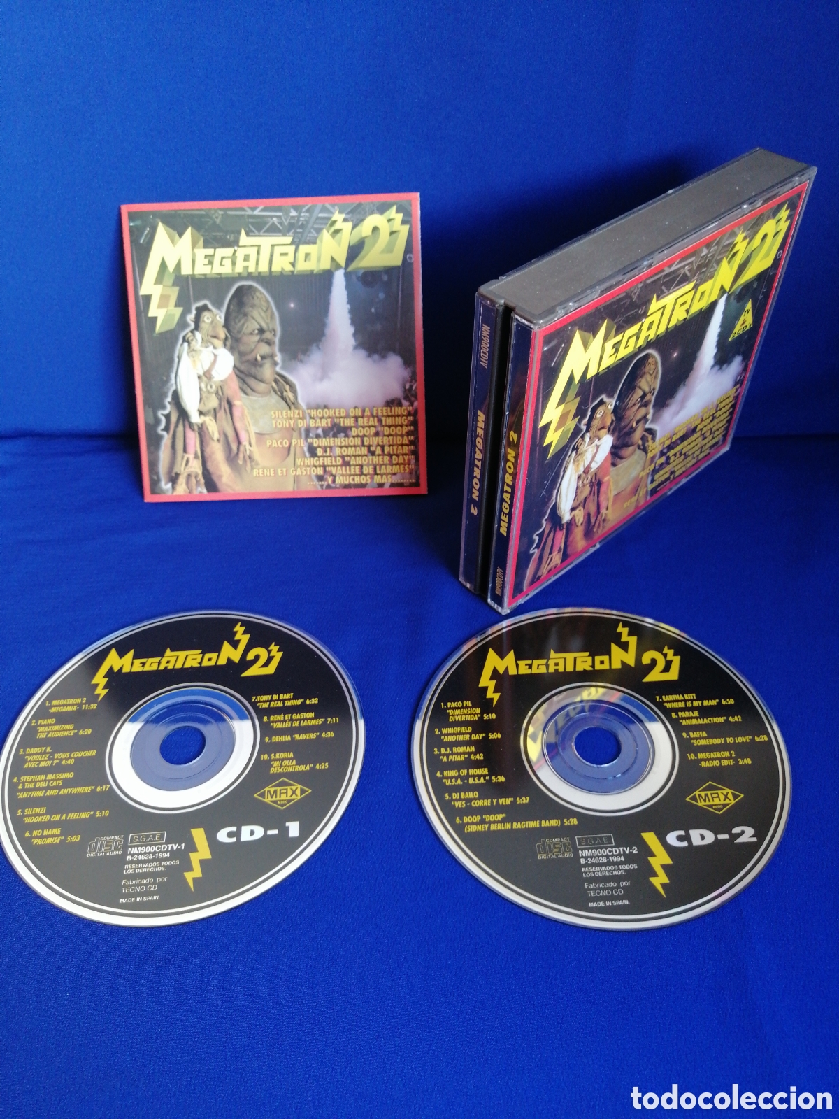 CDs de m&uacute;sica: MEGATRON 2 - DISCOTECA - DOBLE CD - Foto 6