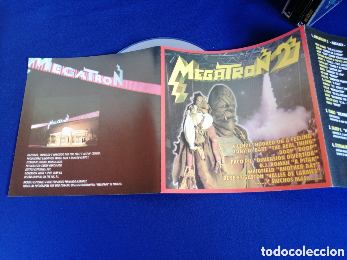 CDs de m&uacute;sica: MEGATRON 2 - DISCOTECA - DOBLE CD - Foto 10