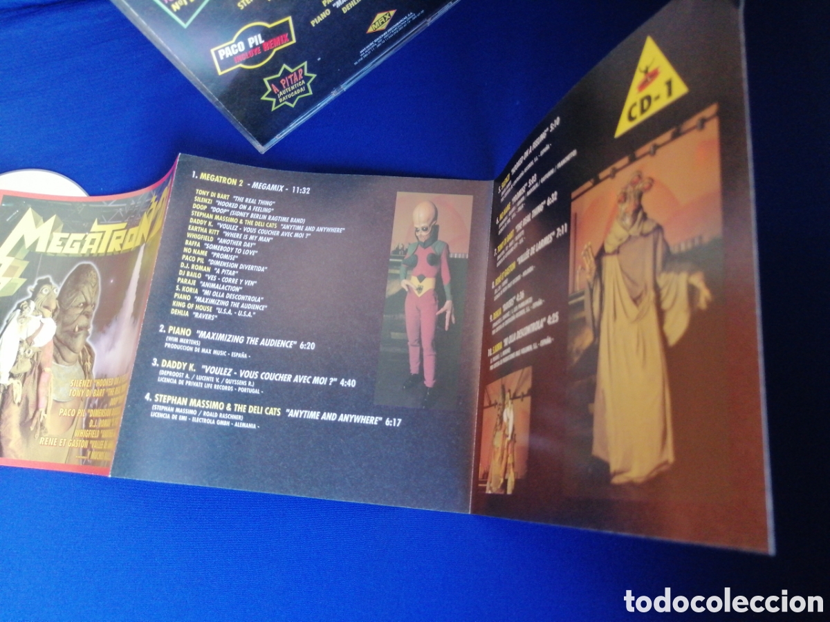 CDs de m&uacute;sica: MEGATRON 2 - DISCOTECA - DOBLE CD - Foto 11