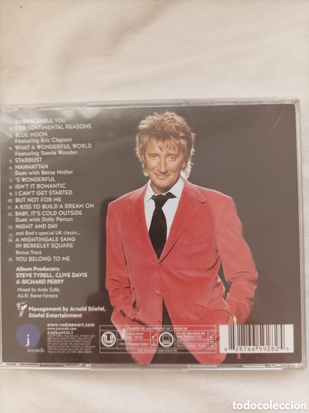 CDs de m&uacute;sica: Rod Stewart. Stardust. Cd - Foto 2