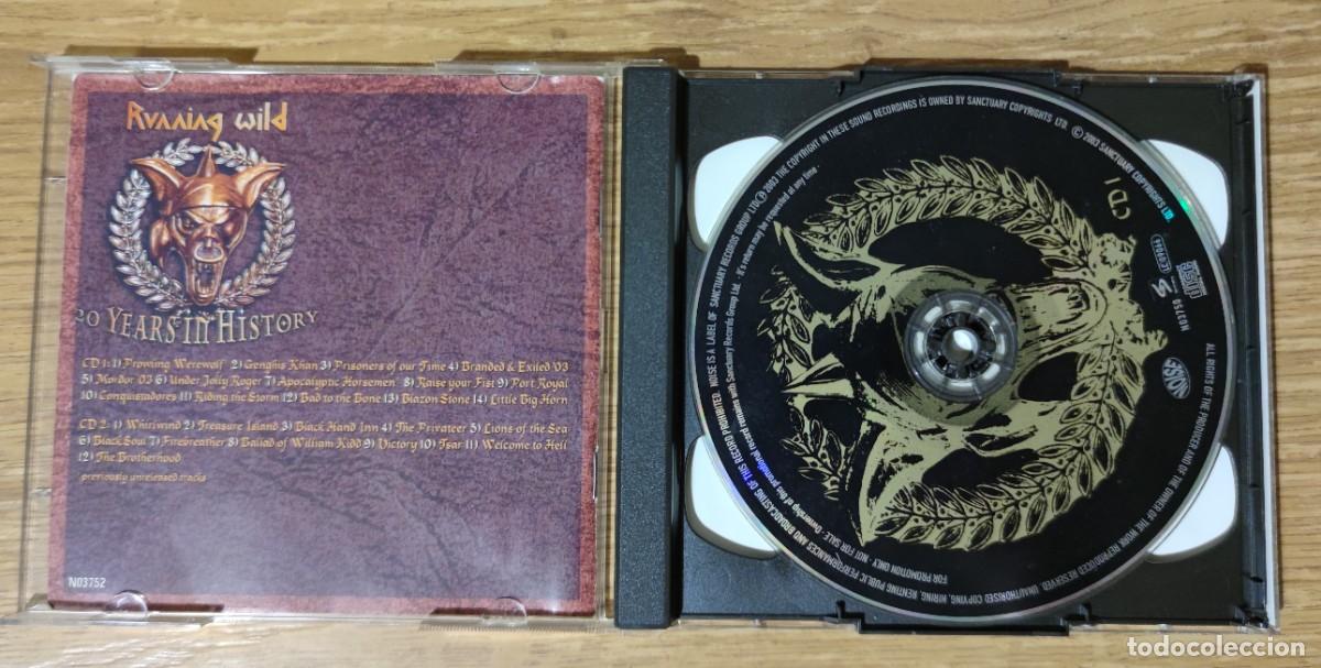 CDs de m&uacute;sica: Cd Running Wild - 20 Years in History (2003) - Foto 2