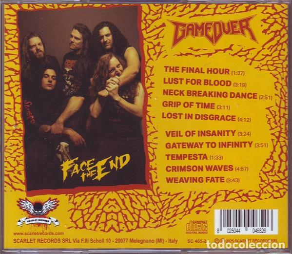 CDs de m&uacute;sica: Game Over &ndash; Face The End - Foto 2