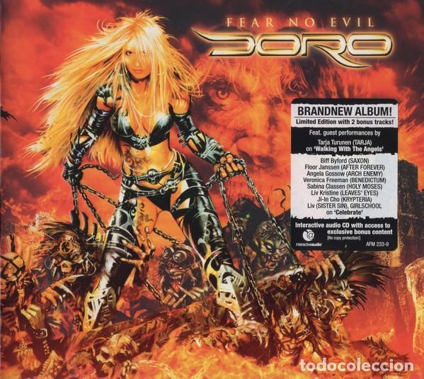CDs de m&uacute;sica: Doro &ndash; Fear No Evil - PRECINTADO - Foto 1