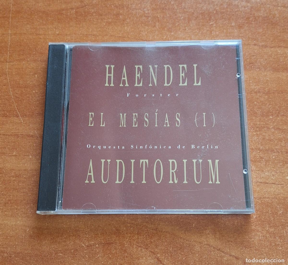 CDs de m&uacute;sica: HAENDEL - EL MES&Iacute;AS N&ordm; 1 - Foto 1