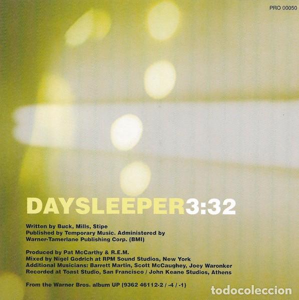 CDs de m&uacute;sica: R.E.M. &ndash; Daysleeper - PROMO - PRECINTADO - Foto 2