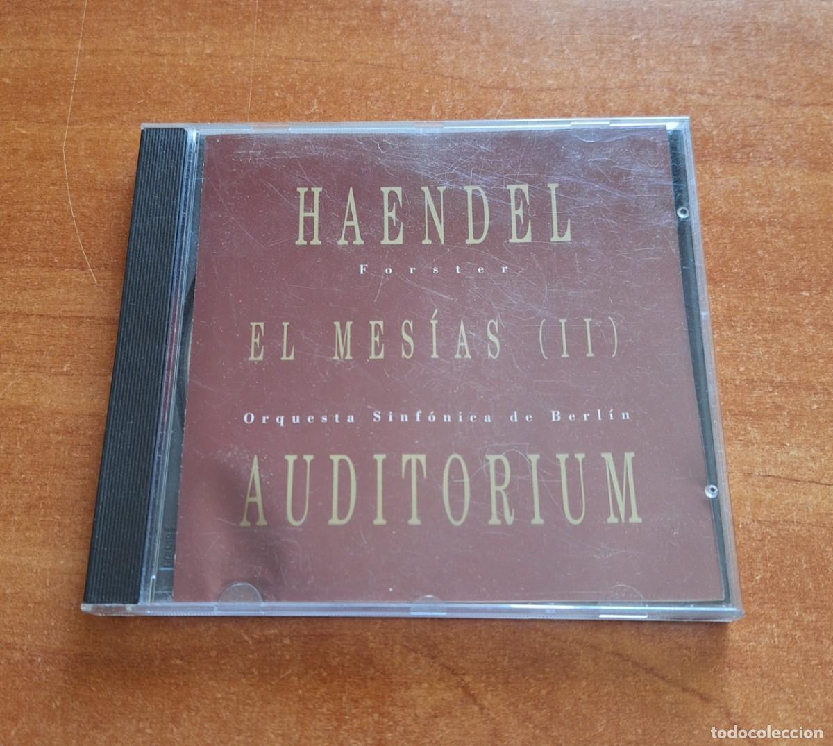 CDs de m&uacute;sica: HAENDEL - EL MES&Iacute;AS - II - Foto 1