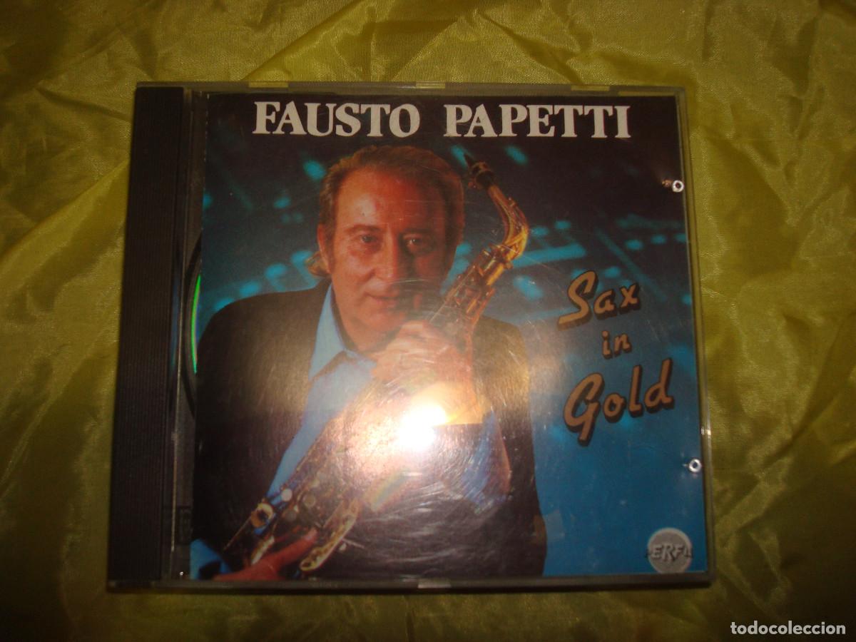 CDs de m&uacute;sica: FAUSTO PAPETTI. SAX IN GOLD. CD. (#) - Foto 1