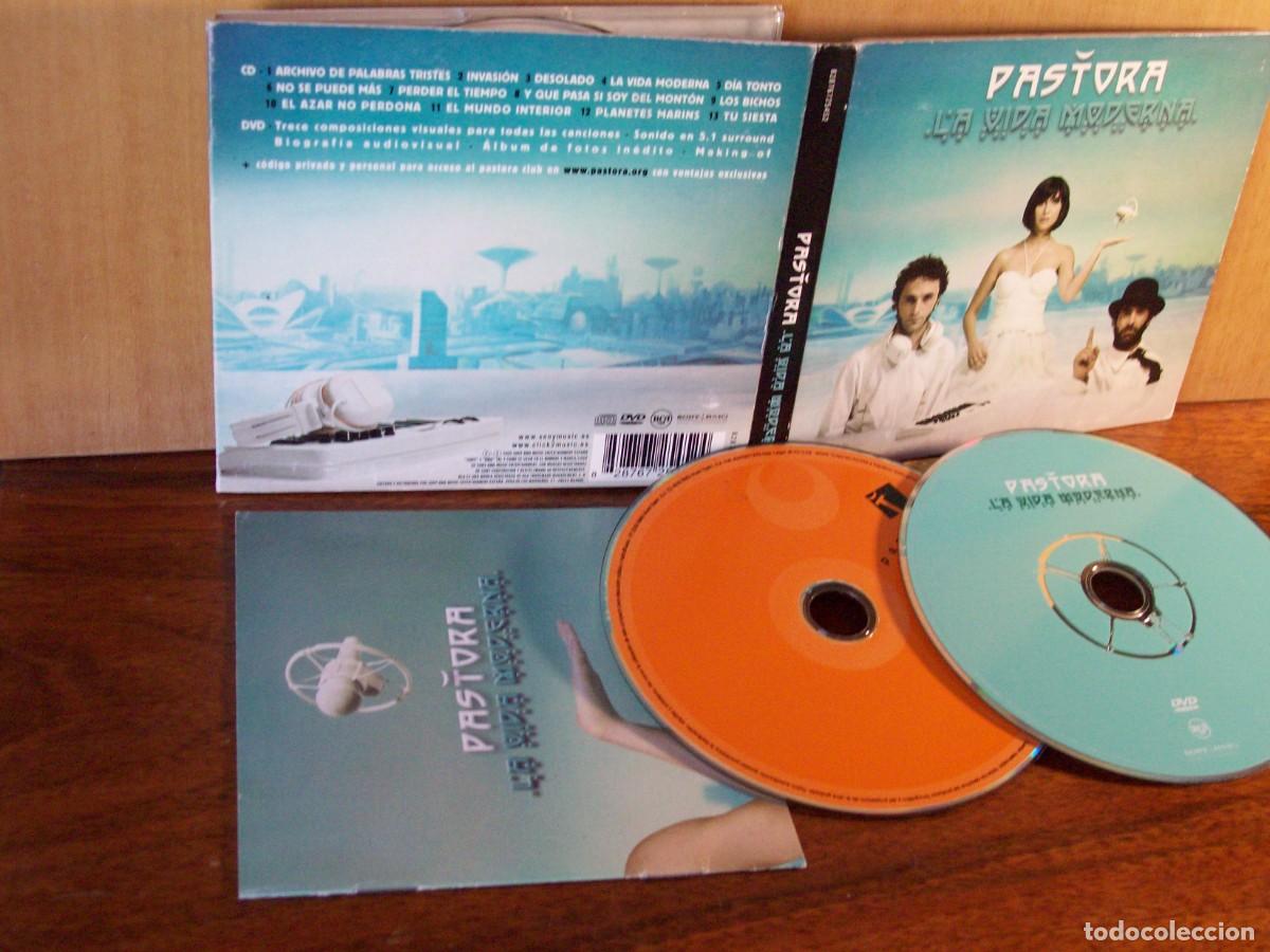 CDs de m&uacute;sica: PASTORA - LA VIDA MODERNA - CD DIGIPACK CON LIBRETO + DVD - Foto 1