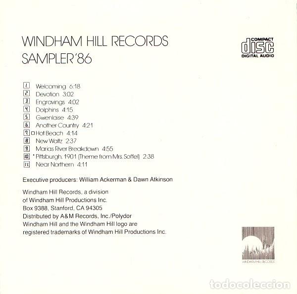 CDs de m&uacute;sica: Windham Hill Records Sampler 86 - Various - Foto 2