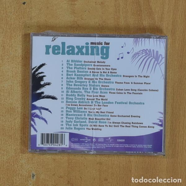 CDs de m&uacute;sica: VARIOS - MUSIC FOR RELAXING - CD - Foto 2