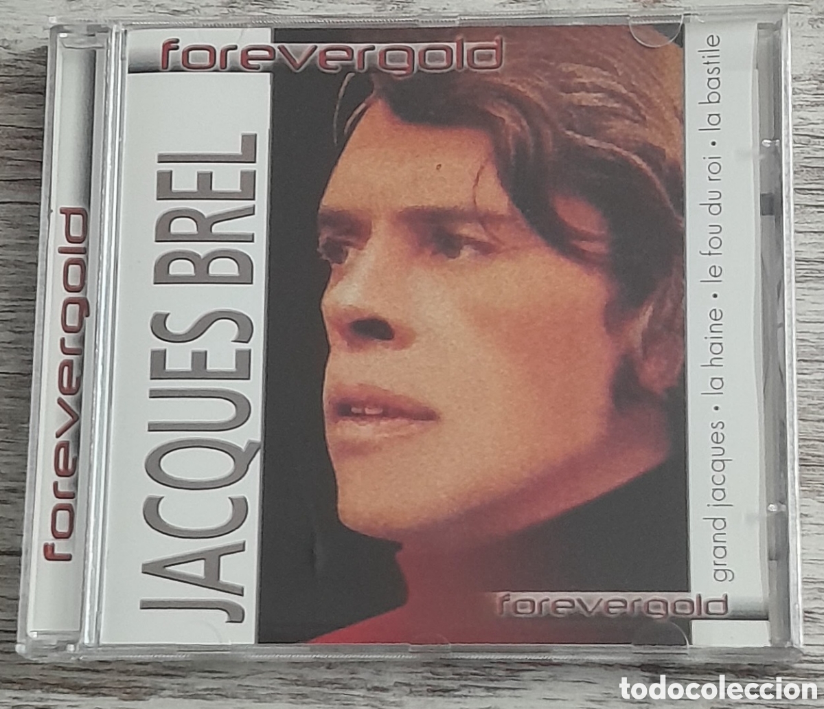 CDs de m&uacute;sica: JACQUES BREL - FOREVERGOLD - Foto 1
