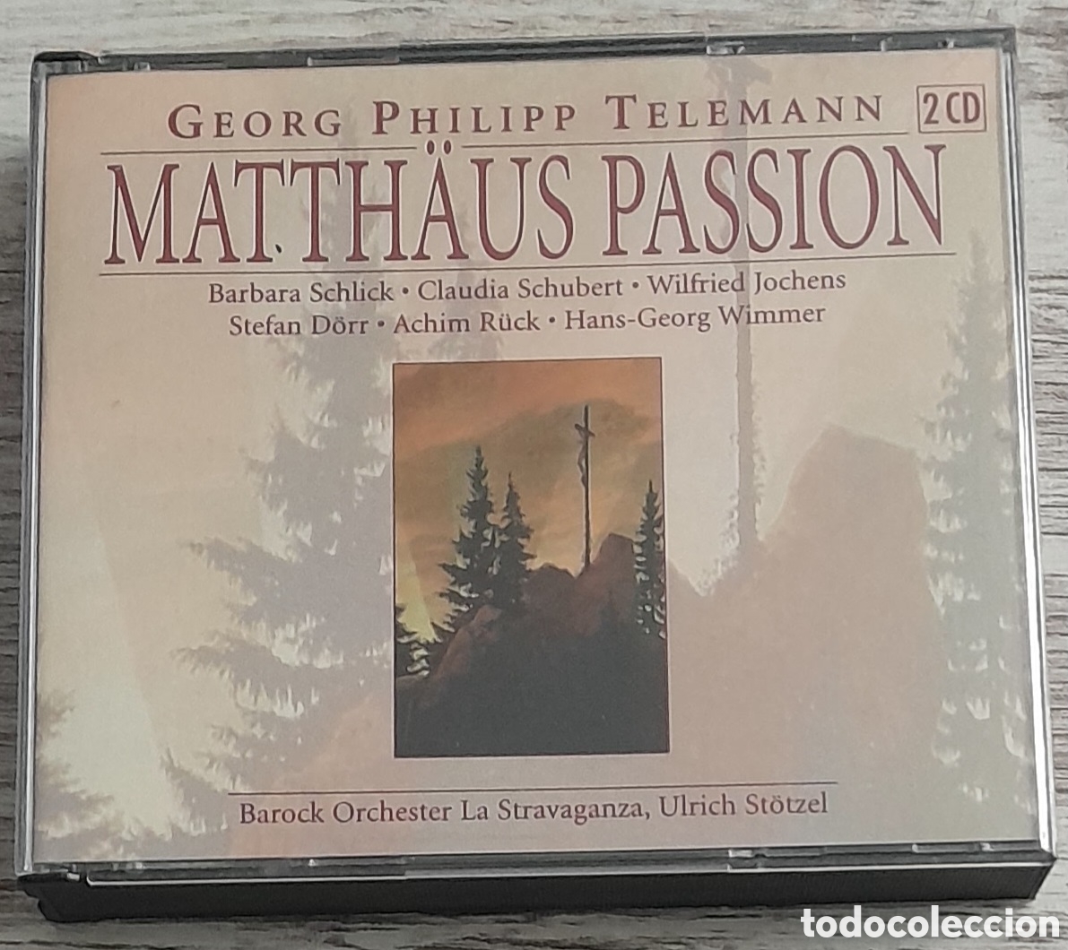 CDs de Musique: Georg Philipp Telemann: Matth&auml;us Passion Barock Orchester La Stravaganza 2 CDs