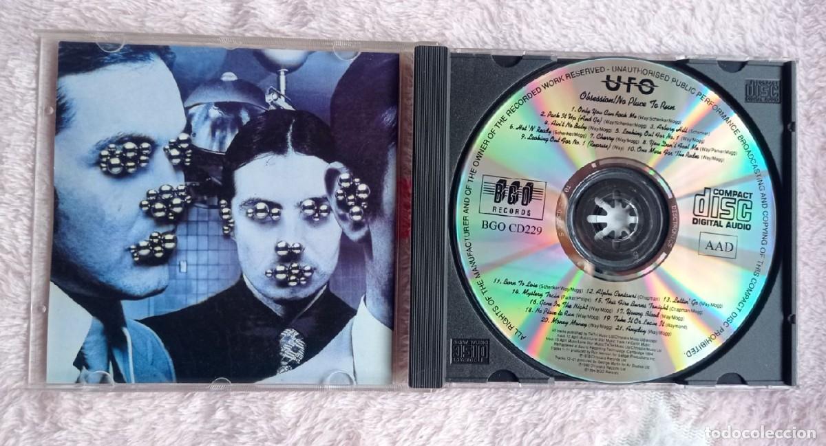 CDs de m&uacute;sica: CD - UFO - Obsession / No Place To Run - Foto 3