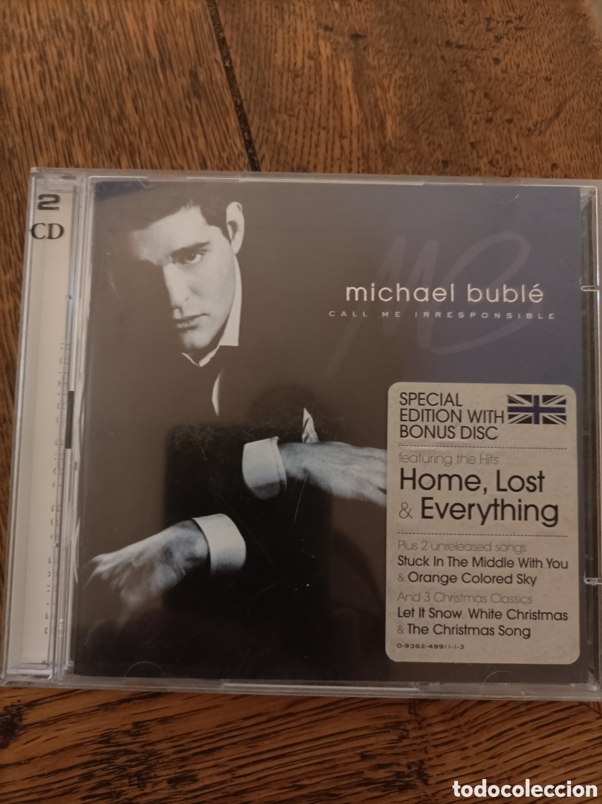 CDs de m&uacute;sica: Michael bubl&eacute;. Call me irresponsible. 2 CDs. - Foto 1