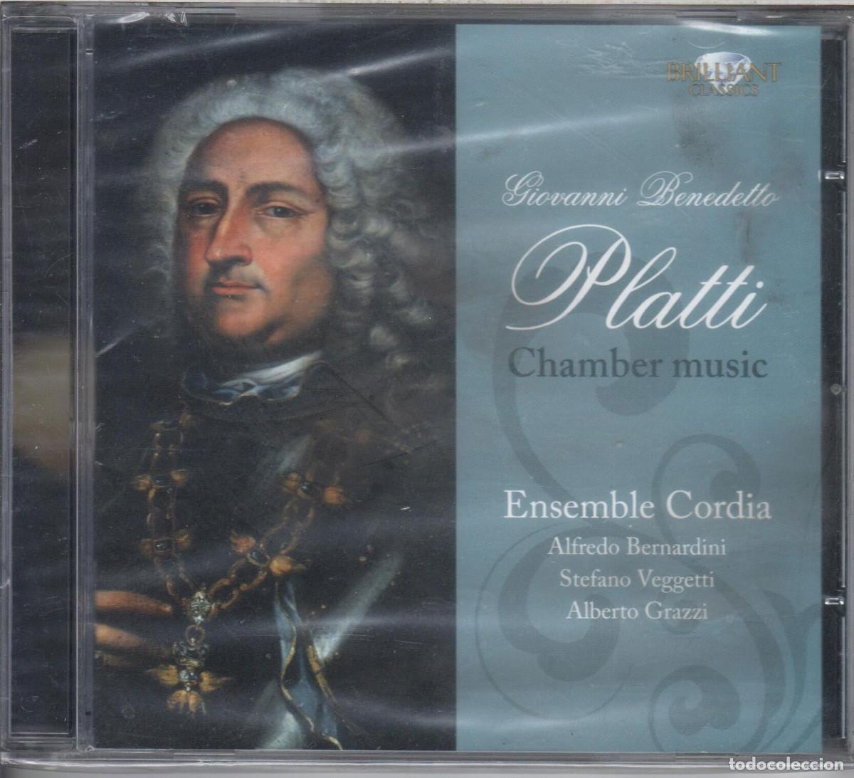 Music CDs: Giovanni Benedetto Platti: m&uacute;sica de c&aacute;mara Ensemble Cordia Nuevo precintado