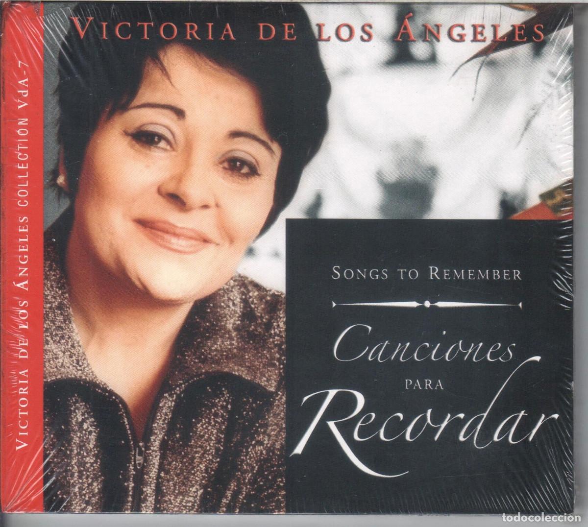 Music CDs: Canciones para recordar Victoria de los Angeles Nuevo precintado