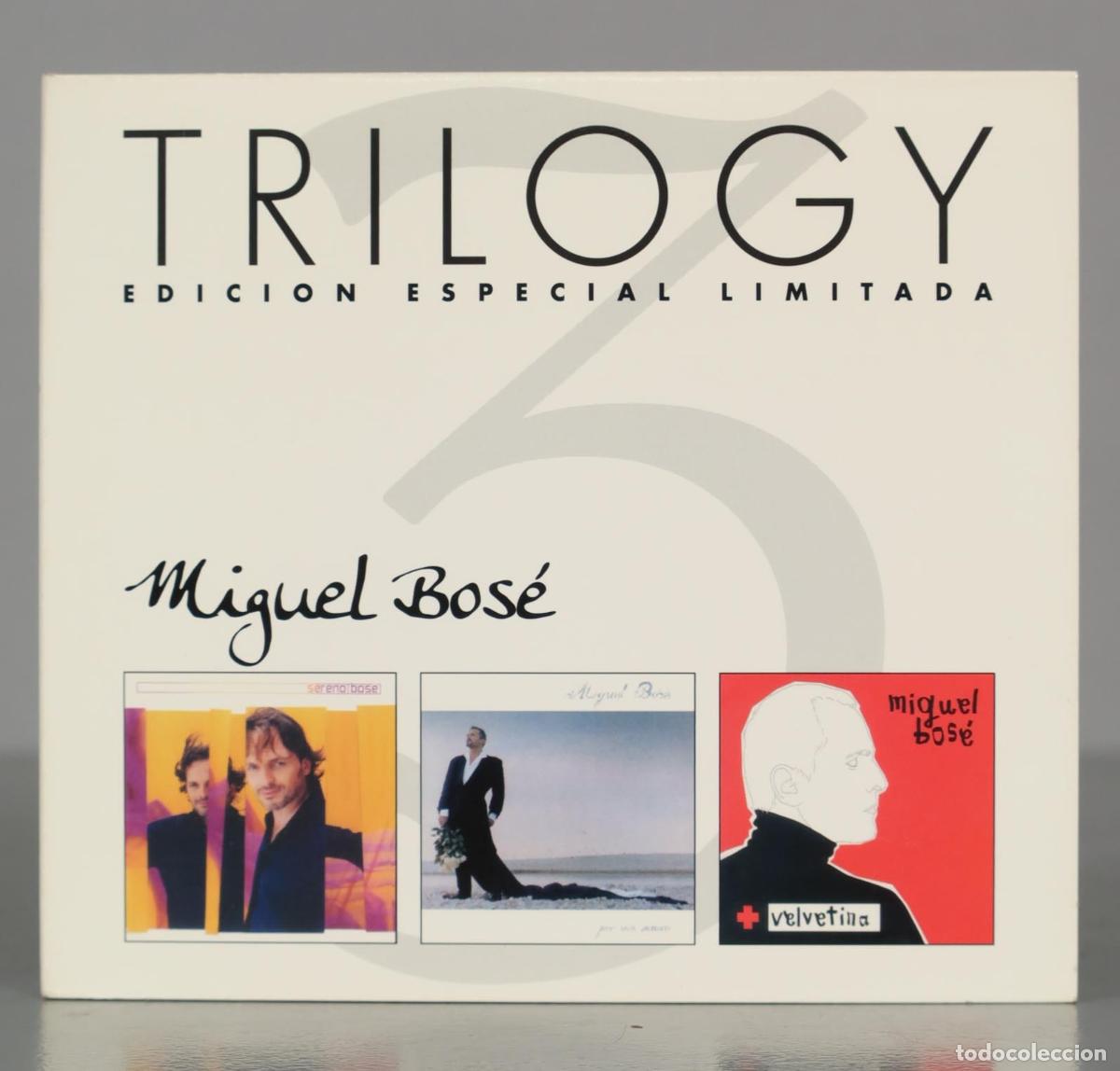 CDs de m&uacute;sica: CD. TRILOGY. MIGUEL BOSE. - Foto 1