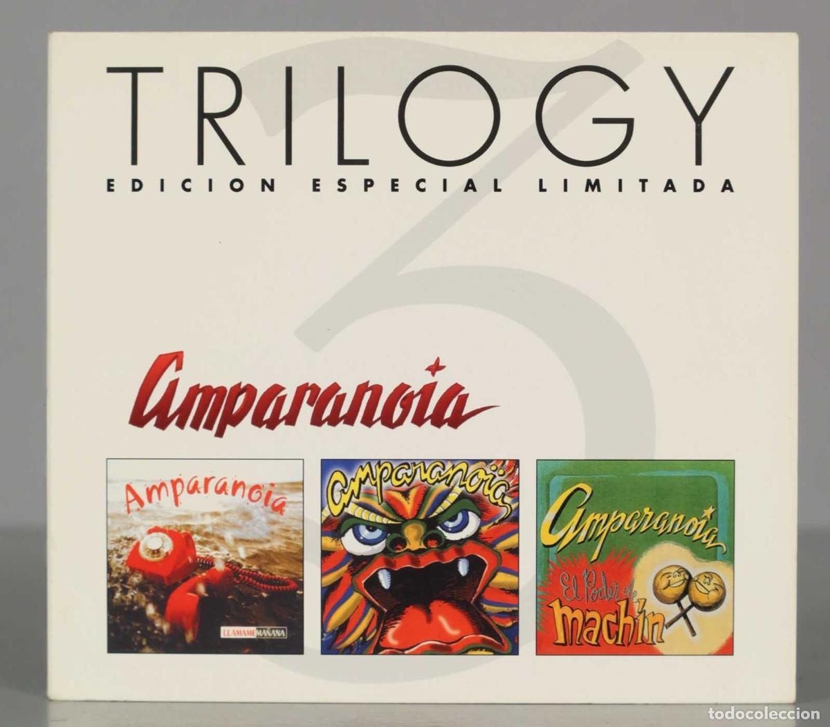 CDs de m&uacute;sica: CD. TRILOGY. AMPARANOIA. - Foto 1