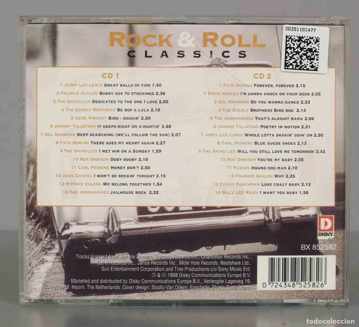 CDs de m&uacute;sica: CD. Various &ndash; Rock and Roll Classics - Foto 2