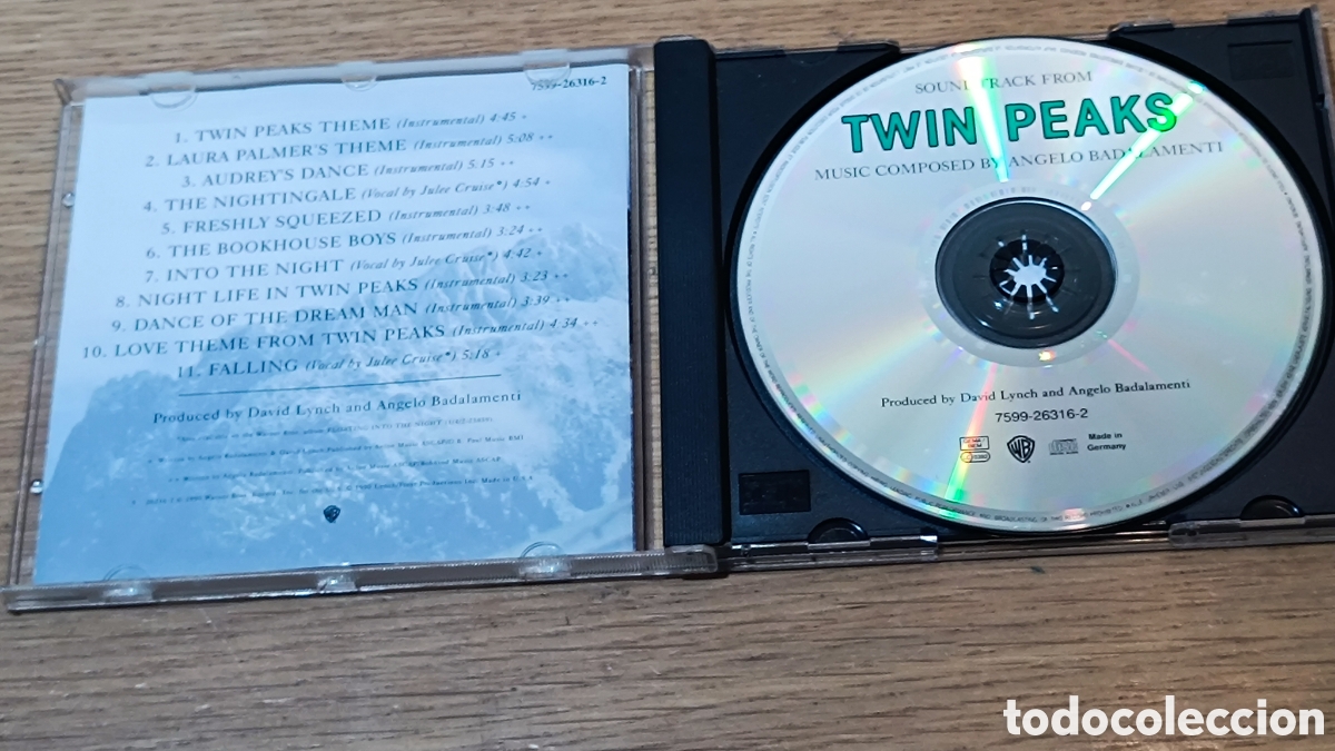 CDs de m&uacute;sica: Twin Peaks CD Soundtrack - Foto 3