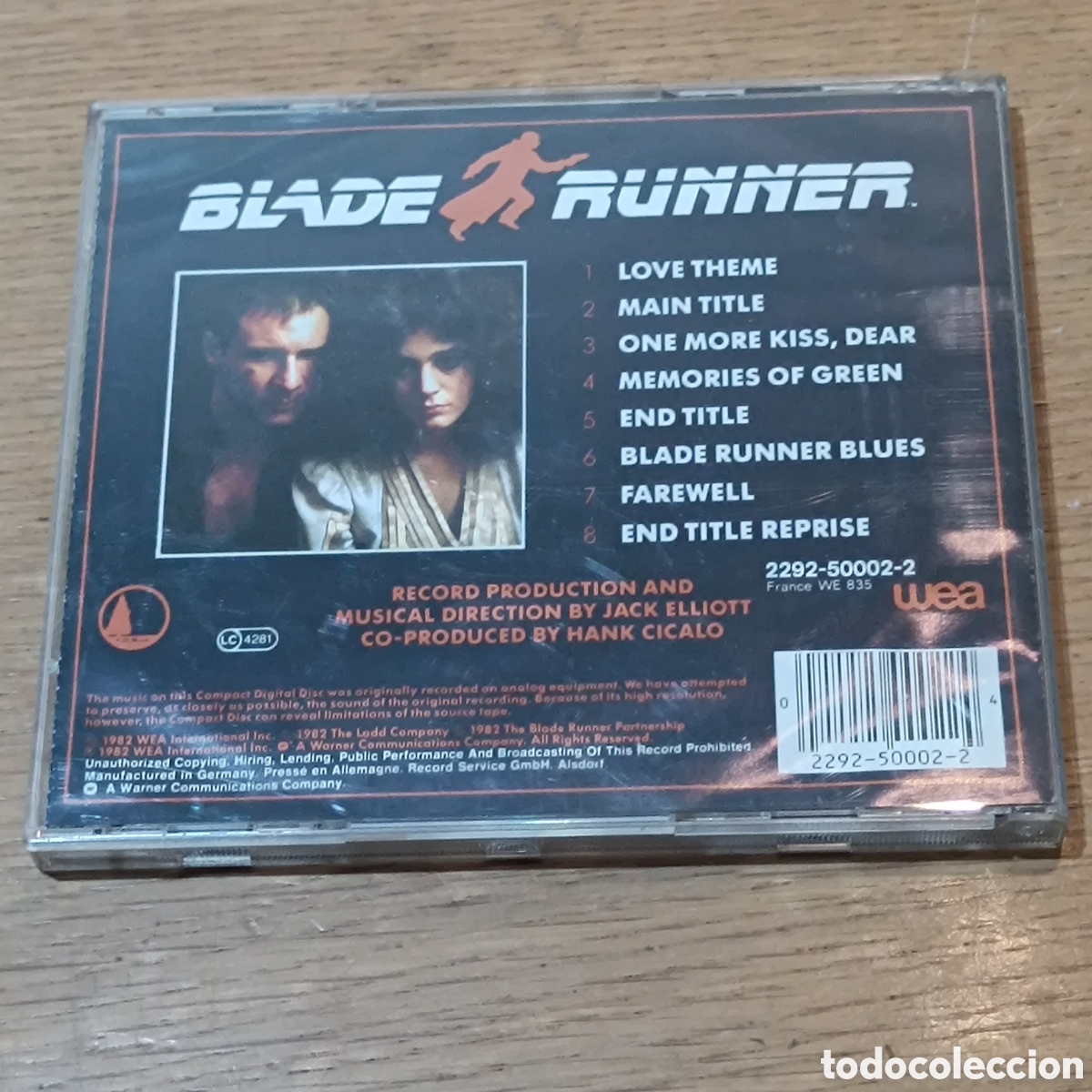 CDs de m&uacute;sica: Blade Runner CD Soundtrack - Foto 2