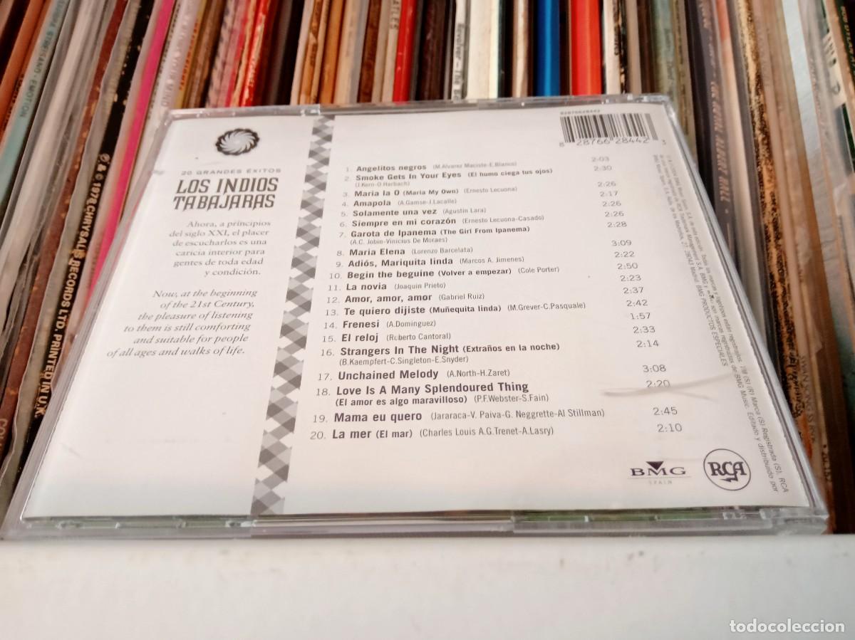 CDs de m&uacute;sica: Los Indios Tabajaras &lrm;&ndash; 20 Grandes &Eacute;xitos - cd Spain 2004 - Foto 2