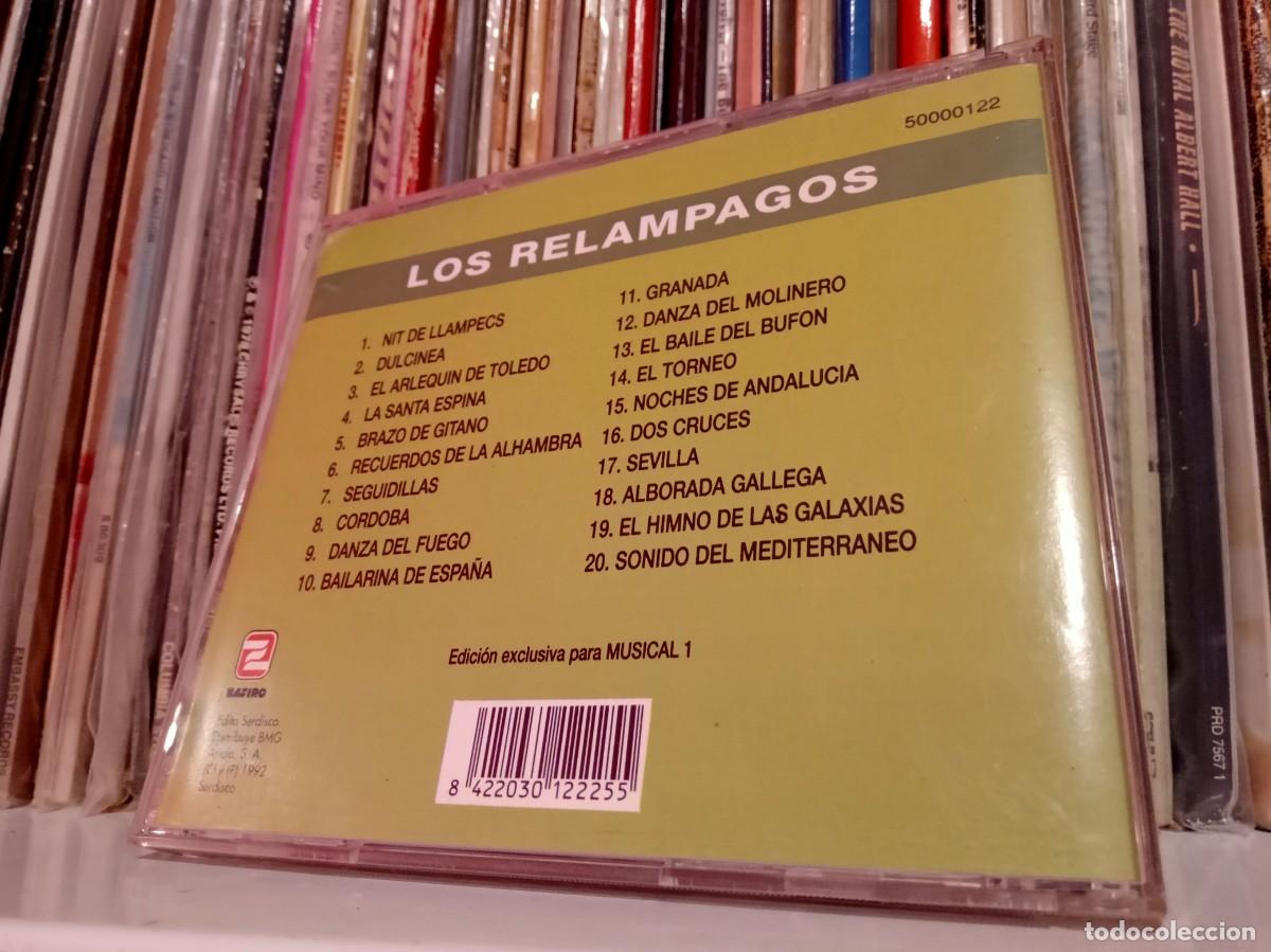 CDs de m&uacute;sica: Los Relampagos &lrm;&ndash; Nit De Llampecs - cd Spain 1992 - Foto 2