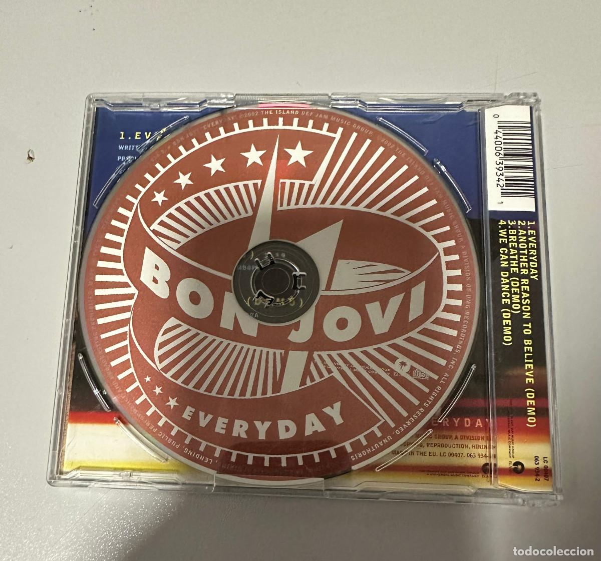 CDs de m&uacute;sica: Bon Jovi - Everyday CD Single - Foto 2