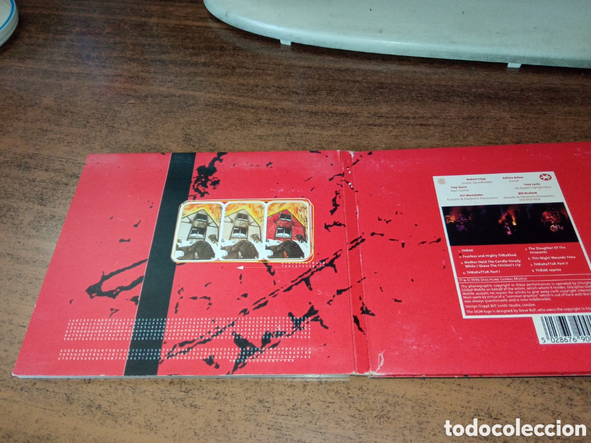 CDs de m&uacute;sica: KING CRIMSON - THRaKaTTaK (1996) - Foto 2