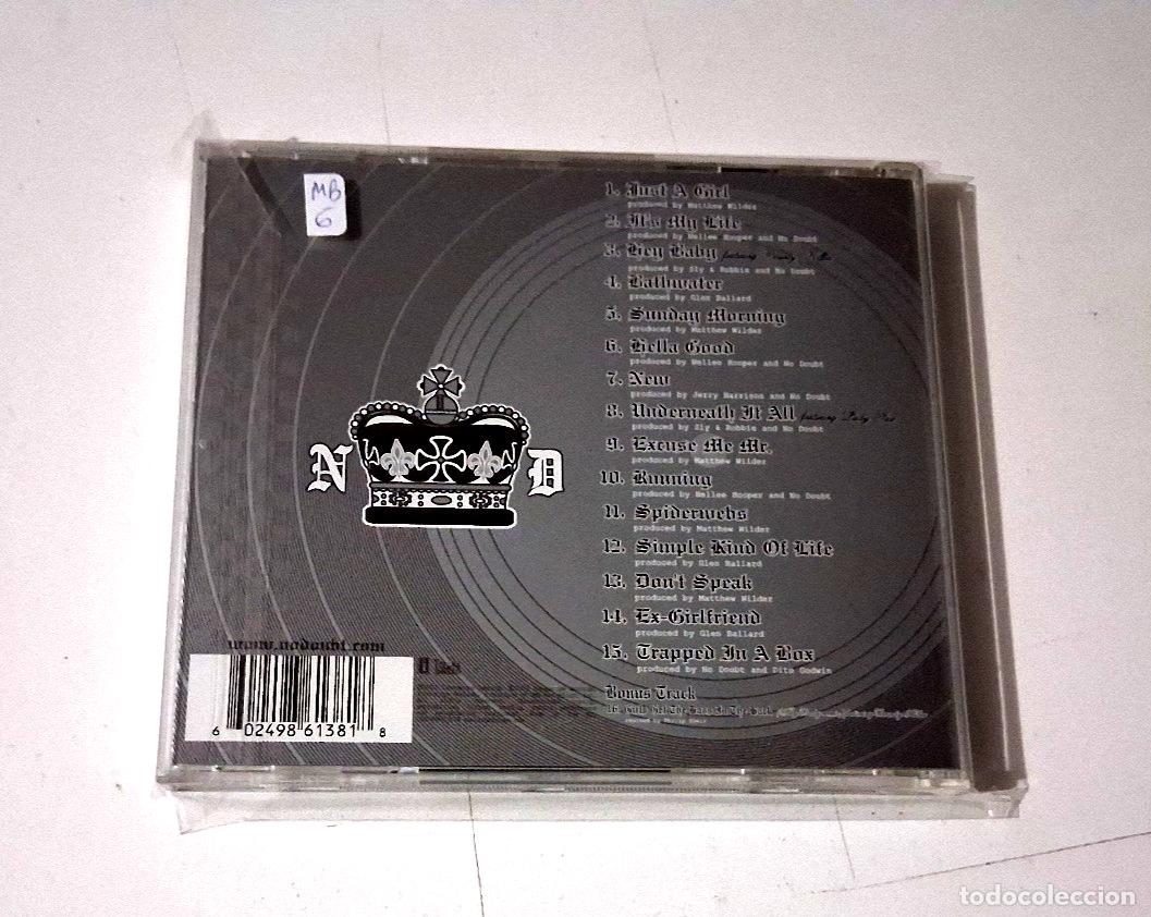 CDs de m&uacute;sica: NO DOUBT &rdquo;THE SINGLES 1992 - 2003&rdquo; CD 15 TRACKS - Foto 2