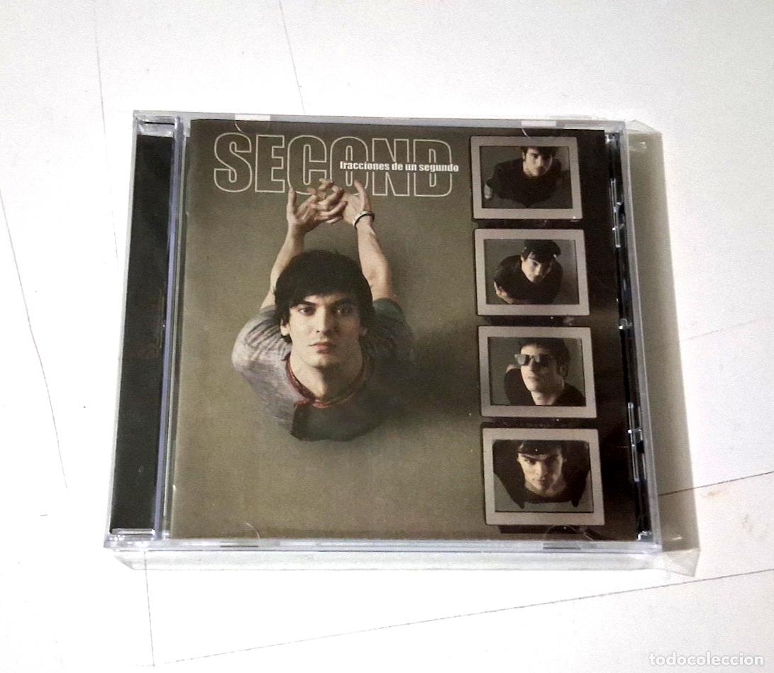 CDs de m&uacute;sica: SECOND &rdquo;FRACCIONES DE UN SEGUNDO&rdquo; CD 12 TRACKS COMO NUEVO - Foto 1