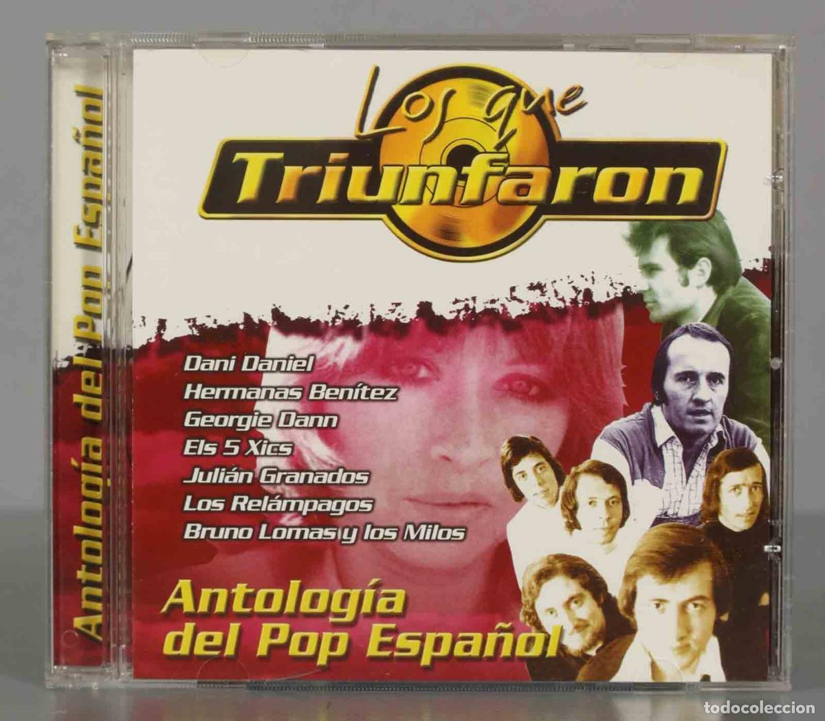 CDs de m&uacute;sica: CD. antologia del pop espa&ntilde;ol. los que triunfaron - Foto 1