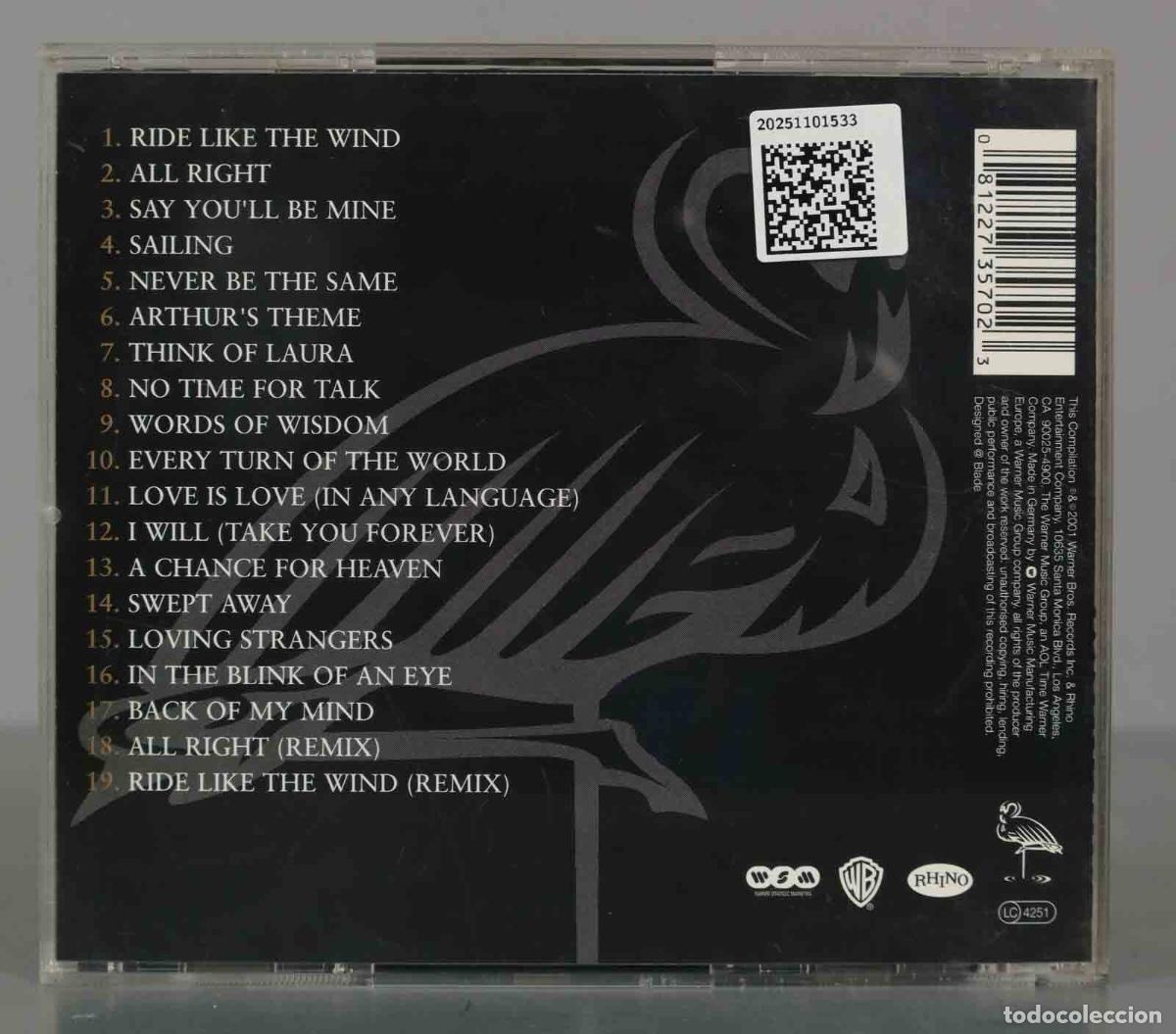 CDs de m&uacute;sica: CD. Christopher Cross &ndash; The Definitive Christopher Cross - Foto 2