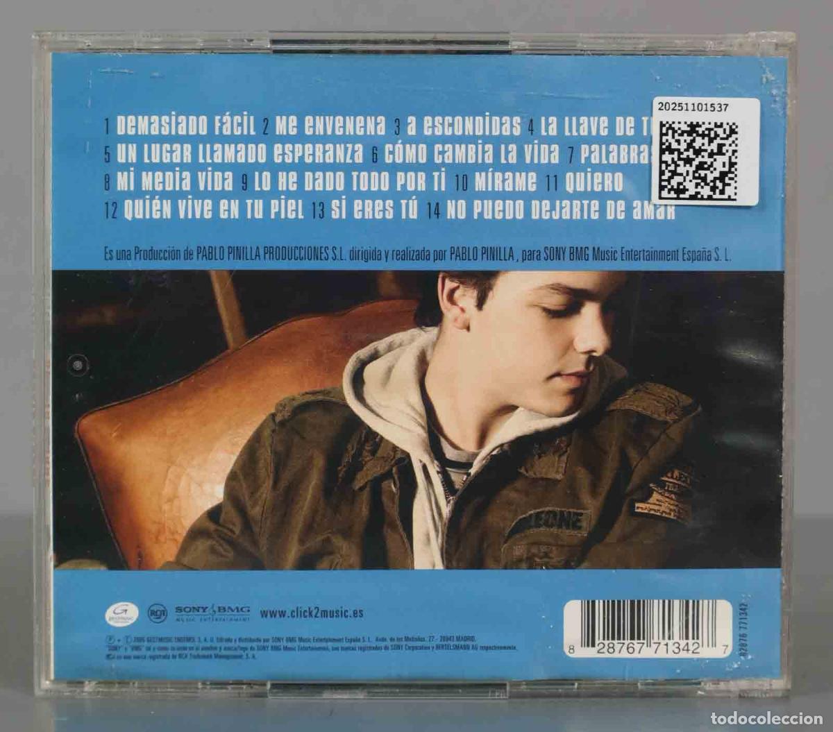 CDs de m&uacute;sica: CD. Sergio Rivero &ndash; Quiero - Foto 2