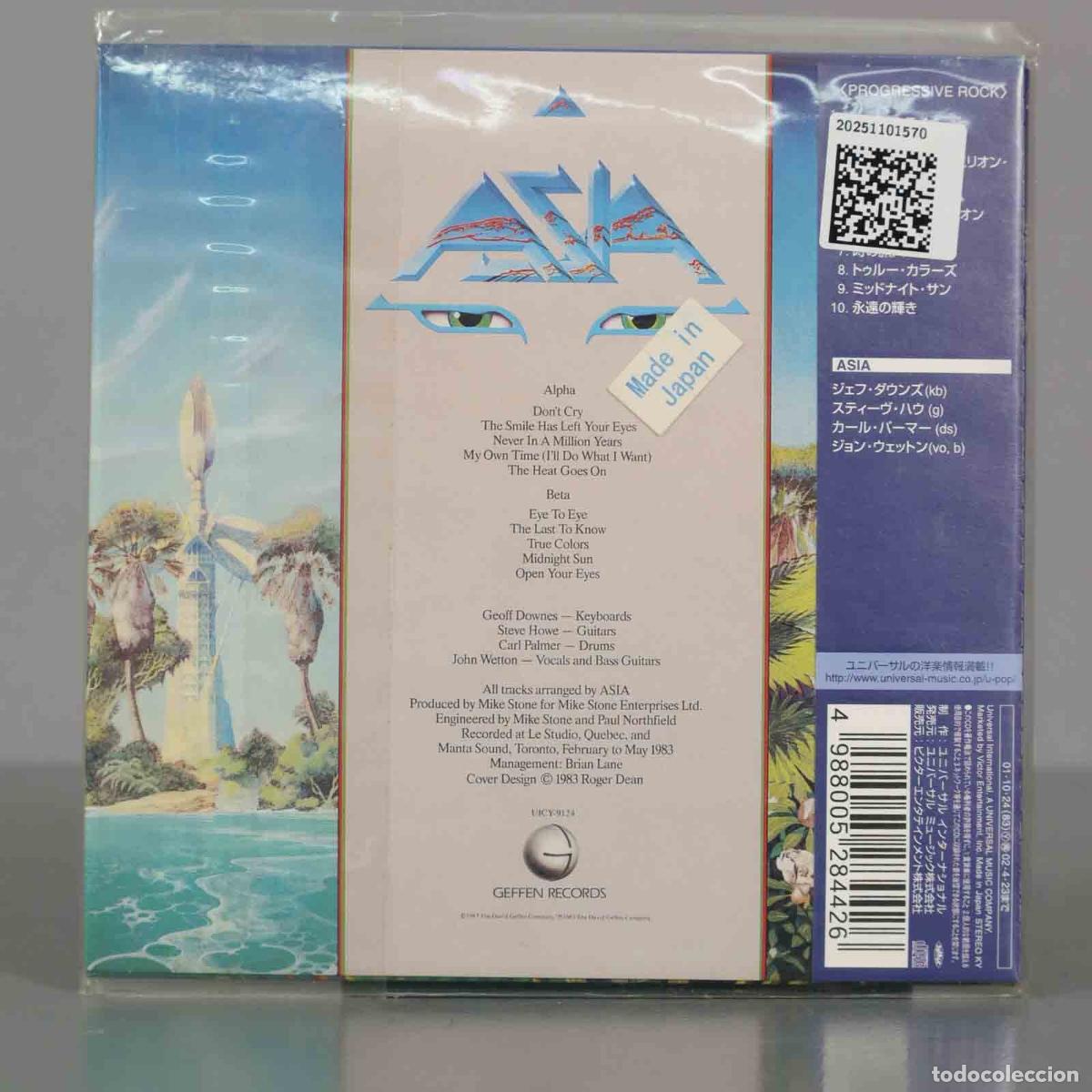 CDs de m&uacute;sica: CD. Asia &ndash; Alpha. PRECINTADO - Foto 2