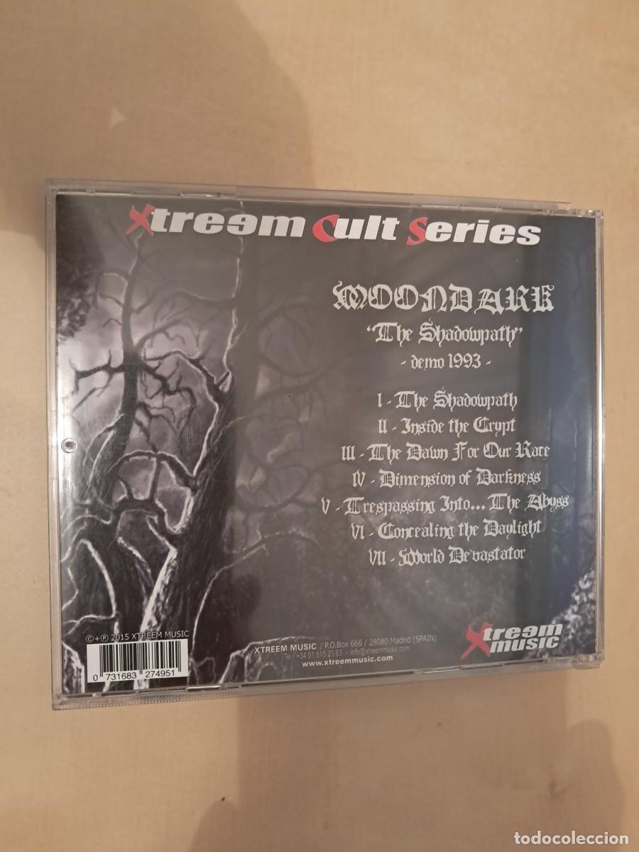 CDs de m&uacute;sica: Moondark , The Shadowpath , CD 2015 Spain . Impecable. Death Metal Sueco - Foto 2